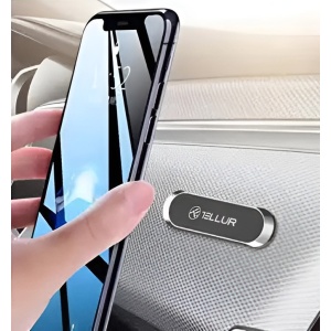 Suport magnetic de telefon cu adeziv, Tellur MCM8, gri - Img 2