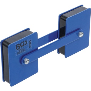 Suport magnetic dublu sudura, reglabil, max 2 x 22,7 kg, BGS - Img 1