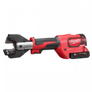 Taietor hidraulic de cabluri cu acumulator Milwaukee M18 ONEHCC-201C ACSR SET, taie cablu ∅ 22.5 mm, livrat cu acumulator, valiza