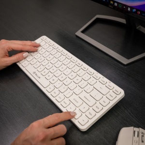Tastatură fără fir Tellur, Mini, Alb - Img 7