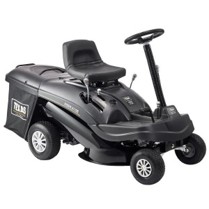 Texas Rider 6110E Tractor pentru tuns gazon, 6.4CP, latime lucru 61cm, inaltime taiere 35-75mm, 150L, benzina, 4.6km/h, pornire electrica, reglaj central - Img 1