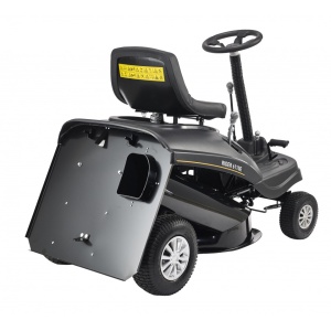 Texas Rider 6110E Tractor pentru tuns gazon, 6.4CP, latime lucru 61cm, inaltime taiere 35-75mm, 150L, benzina, 4.6km/h, pornire electrica, reglaj central - Img 2