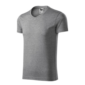 Tricou pentru bărbaţi, Slim Fit V-neck, 180 g/m² 146 - Img 8
