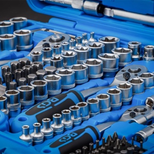 Trusa 192 piese "Pro Torque" 1/4" + 3/8" + 1/2" - Img 6