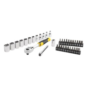 Trusa compacta 37 piese Stanley STMT82672-0, 1/4" - Img 3
