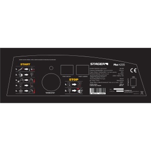 Tun de aer cald, ardere directa Stager PLUS-K220 63kW, 230V, motorina, 1300mc - Img 8