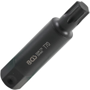Varf torx BGS T70, antrenare 22 mm hex, lungime 100 mm