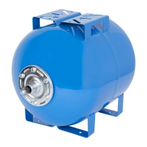 Vas de expansiune orizontal Wassertechnik WTH50BLUE, apa rece, volum 50 l, presiune maxima 10 bar - Img 2