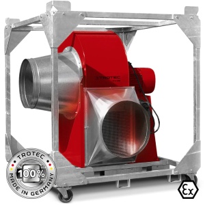 Ventilator centrifugal industrial, de presiune mare, Trotec, tip TFV900EX (fara cadru)