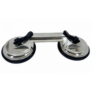 Ventuza dubla profesionala cu corp din Aluminiu - Ø125mm, 90kg - CNO-ALUV2 - Img 1