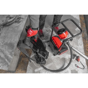 Vibrator de beton MX FUEL™ cu rucsac, echipat cu 2 baterii, incarcator, lance 2 metri, cap de 38 mm - Img 7