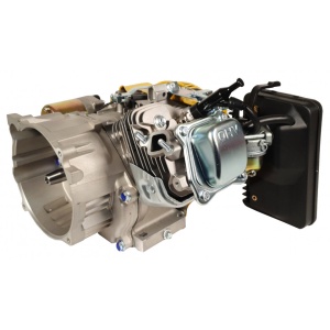 Yihu YH170FE - Motor benzina 7.5CP, 208cc, 1C 4T OHV, ax conic