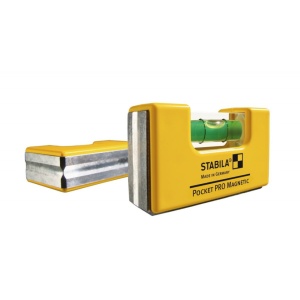 101 Pocket PRO Magnetic, nivela cu 1 bula, 2 suprafete masurare magnetice cu profil in V, 15.4 cm - Img 2