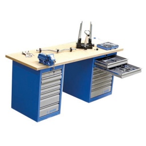 2600C Banc de lucru echipat pentru atelier service biciclete / 217 piese - 628622