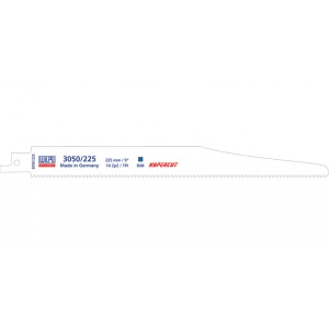 3050/225 Panza Bi-Metal pentru fierastrau sabie pentru demolari / 3 bucati, DIM 225 x 22 x 1.57 mm