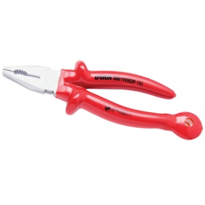 406/1VDEDP-H Cleste combinat izolat la 1000 V cu inel pentru carabiniera, L 180 mm - 626963