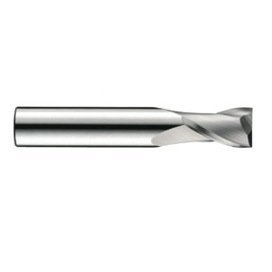 8236511 Freza cilindro frontala lunga, din carbura HM, DIN 6527L, Z2, DIM 5, Coada 6