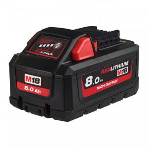 Acumulator Li-Ion Milwaukee 8,0 AH M18™ HIGH OUTPUT™