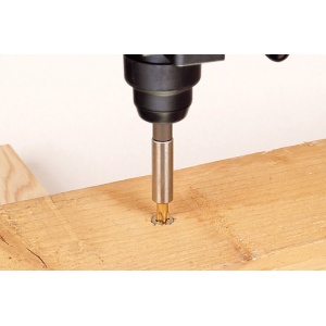 Adaptor bit magnetic prindere SDS-Plus Wolfcraft 2429000, lungime 80 mm - Img 2