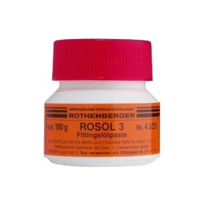 Agent de lipire moale Rothenberger pentru fitinguri, 100g