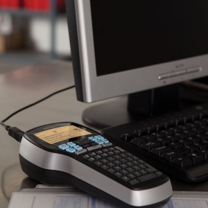 Aparat etichetat (imprimanta etichete) DYMO LabelManager 420 ABC conectare la PC S0915440 S0915470 915440 - Img 3