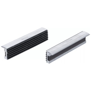 Bacuri protectie menghina 125mm, aluminiu cauciucat, BGS - Img 1
