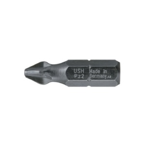 Bit hexagonal USH 1/4” DIN 3126 – Forma C 6,3 – profil Pozidriv PZ 4