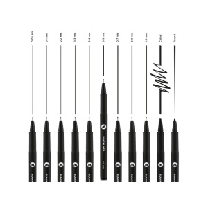 Blackliner 0.05 - 1 MM, CHISEL, ROUND - Img 5