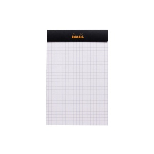 Blocnotes 11 x 7 cm, capsat, 80 file, N°14, Rhodia Basic, black - Img 2