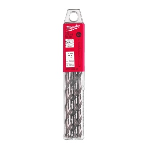 Burghie lungi MILWAUKEE HSS Ground pentru metal - DIN 340 Ø 7x102x156 mm - set 10 buc - Img 2