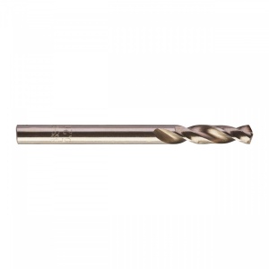 Burghie scurte MILWAUKEE HSS Ground pentru metal - DIN 1897 Ø 5.2x26x62 mm - set 10 buc - Img 1