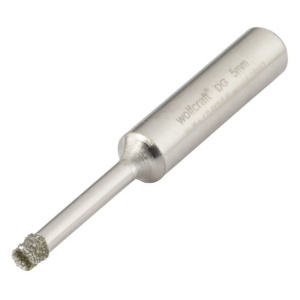 Burghiu diamantat "Ceramic" Wolfcraft 5915000, D 5 mm, lungime activa 30 mm - Img 2