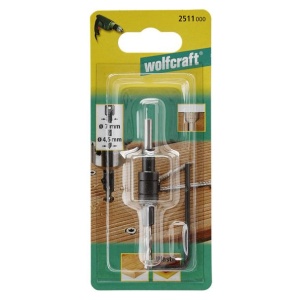 Burghiu pentru gaurire preliminara cu zencuitor Wolfcraft 2511000, D 4.5 - 11 mm, burghiu D 4.5 mm - Img 3
