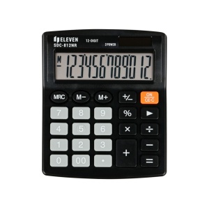Calculator de birou 12 digiți, 124 x 102 x 25 mm, Eleven SDC-812NR - Img 2
