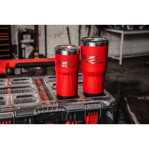 Cană termică roșie PACKOUT™ 591 ml - Img 2