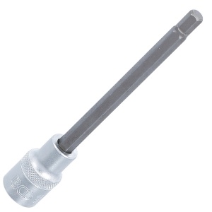 Cap cheie tubulara 1/2" cu varf imbus, 7 mm, lungime 140 mm, BGS - Img 1