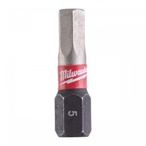 Cap surubelnita Hexagon (HEX) Milwaukee SHOCKWAVE (Tip: Hex 5 mm) - set 2 buc - Img 1