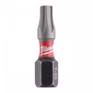 Cap surubelnita Torx (TX) Milwaukee SHOCKWAVE (Lungime totală (mm): 25, Tip: TX 25) 2 buc