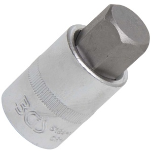 Capat cheie tubulara 1/2" cu varf imbus, 19 mm, lungime 55 mm - Img 1