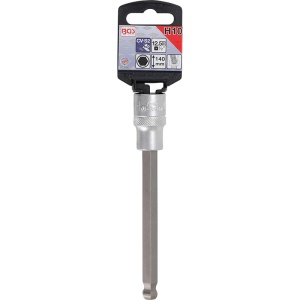 Capat cheie tubulara BGS 1/2" cu varf imbus sferic, 10 mm, lungime 140 mm - Img 2