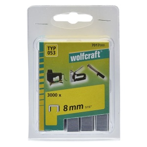 Capse plate Wolfcraft 7015000, tip 053, 8 mm, 3000 buc - Img 2