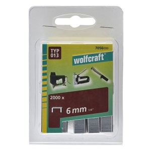 Capse plate Wolfcraft 7056000, tip 013, 6 mm, 2000 buc - Img 3