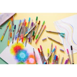 Carioca 2 capete Faber-Castell 10 culori/set - Img 3