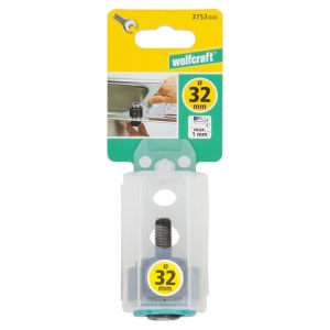 Carota pentru baterii sanitare Wolfcraft 3753000, D 32 mm - Img 2
