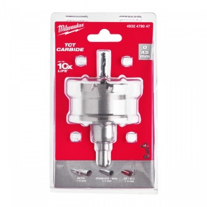 Carote oțel inoxidabil TCT 45 mm - Img 1