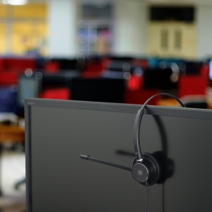 Căști cu fir call center Tellur Voice 420, binaural, USB Jack 3.5mm, negru - Img 4
