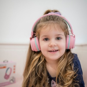 Căști Over-Ear Bluetooth Tellur Buddy, roz - Img 4
