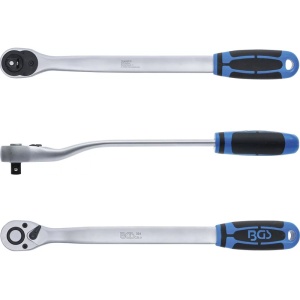 Cheie cu clichet BGS 324 - 1/2", reversibila, extralunga - Img 2