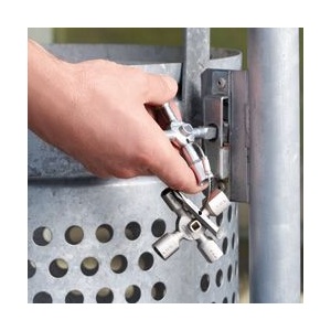 Cheie pentru tabloul electric KNIPEX TwinKey® 10 profile. 2 cruci. 1 cheie. 3-12 mm - Img 6