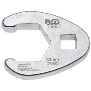 Cheie speciala inelara deschisa, 1/2", 33 mm - Img 1